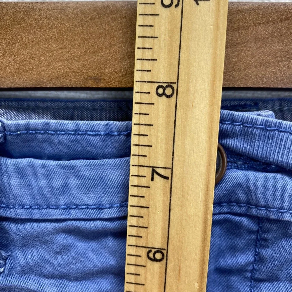 OshKosh B'gosh Kids Blue Chino Shorts Size 5 Adjustable Waist‎ Stretch
